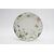 Talerz ceramiczny z motywem kwiatowym 21 cm biało-szary