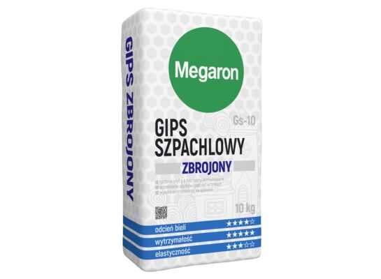 Gips szpachlowy zbrojony 10 kg Megaron