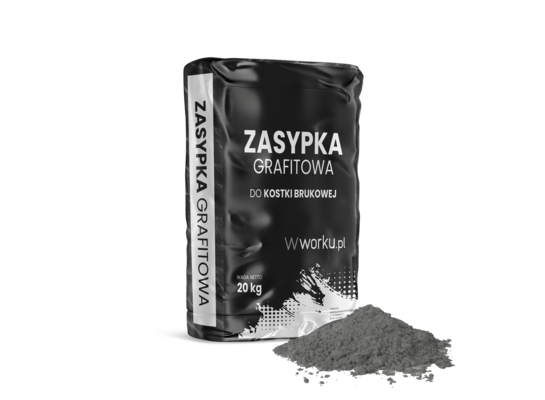 Zasypka grafitowa do kostki brukowej 20 kg