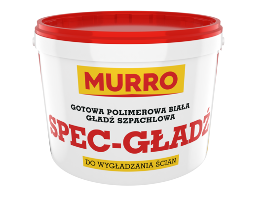 Zaprawa szpachlowa gotowa biała MURRO 17 kg