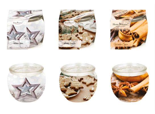 Świeca zapachowa 70 g mix