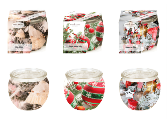 Świeca zapachowa 70 g mix