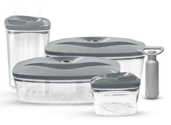 Pojemniki do próżniowego przechowywania żywności SET 4