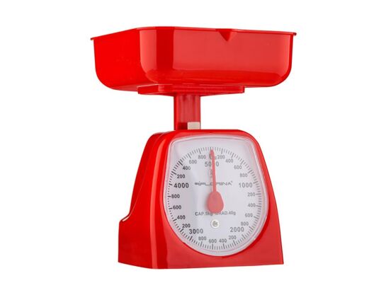 Waga kuchenna Ewa 5 czerwony