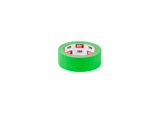Taśma maskująca 38 mm x 33 m *588 zielona kauczuk 14 dni Scley