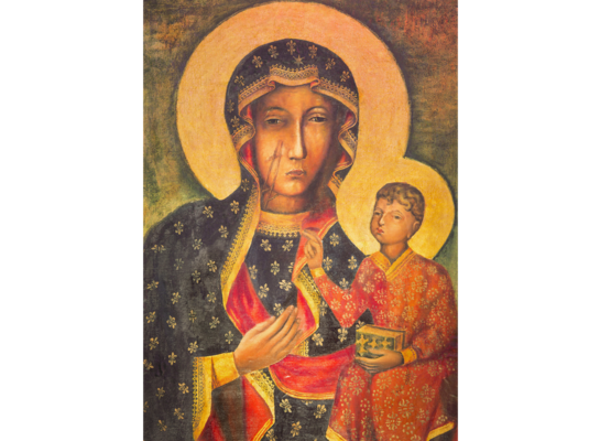 Obraz na płótnie 50 x 70 cm Matka Boska