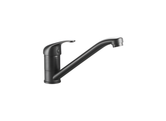 Bateria zlewozmywakowa niska MITRIS czarna