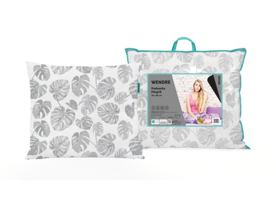 Poduszka Färgrik Grey Jungle 70 x 80 cm