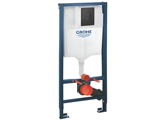 Stelaż podtynkowy Grohe Solido Start 3 w 1 przycisk czarny