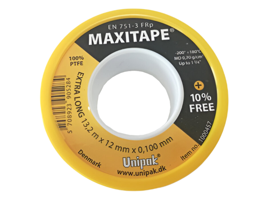 Taśma gaz 12 mm x 10 m UNIPAK