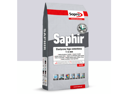 Fuga Saphir 3 kg jasny szary 16