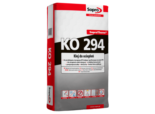 Klej do ociepleń KO 294 25 kg Sopro
