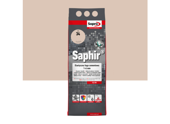 Fuga Saphir 2 kg beż bahama 34 Sopro