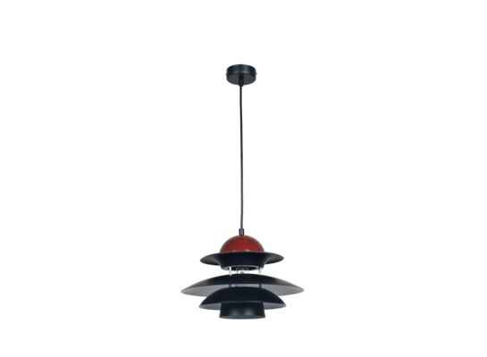 Lampa wisząca Scandi black E27 czarny