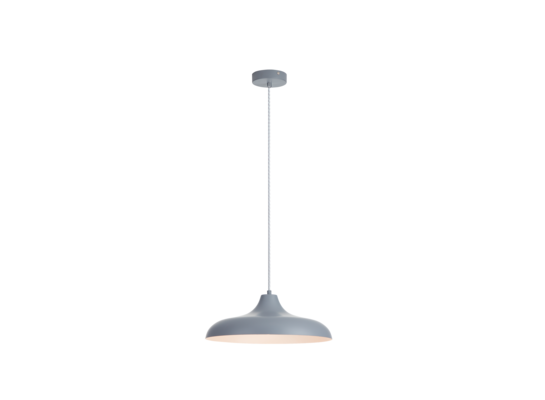 Lampa wisząca GRIS E27 szary