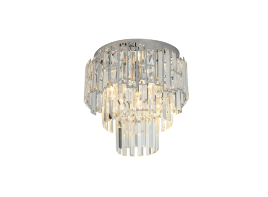 Żyrandol CEDR 3 E14 transparentny