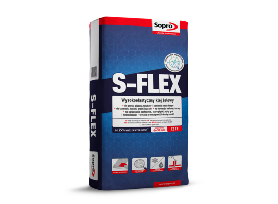 Klej żelowy wysokoelastyczny S-Flex 201 22,5 kg Sopro