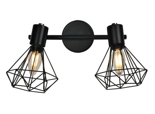 Oprawa spot Tetra 2 czarny E14