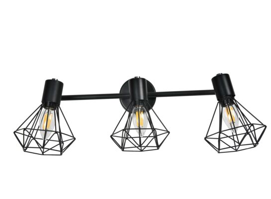 Oprawa spot Tetra 3 czarny E14