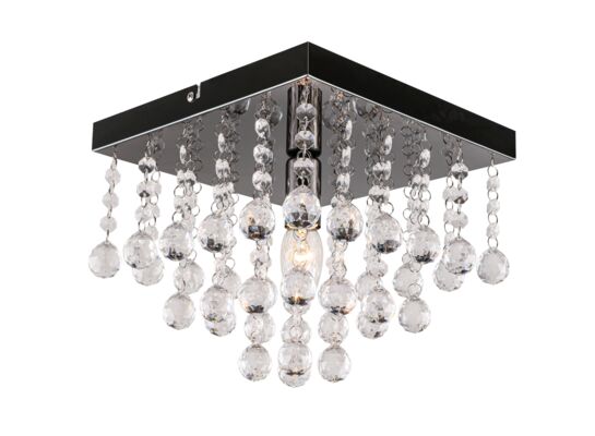 Żyrandol Piccadilly 1 czarny E14