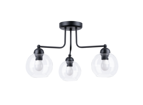Żyrandol Selena C3 transparent E27