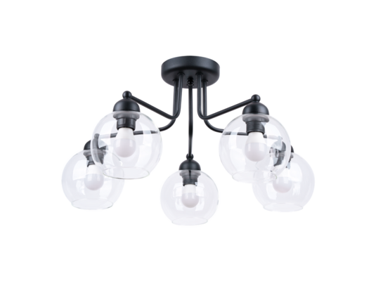 Żyrandol Selena C5 transparent E27