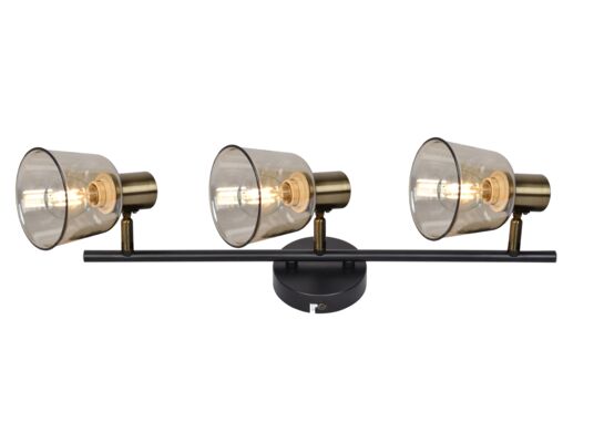 Listwa Nubia 3 AB E14 czarny