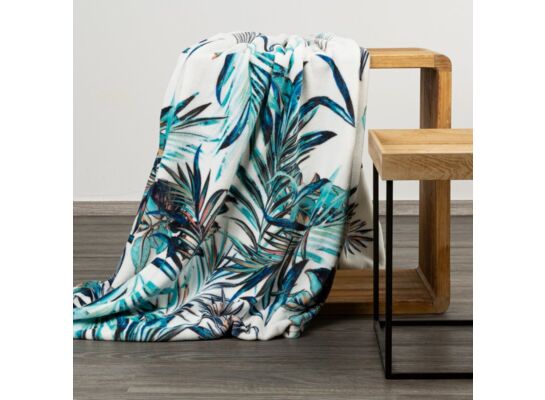 Koc D91 PILAR 150 x 200 cm biało-niebieski