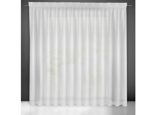 Firana gotowa Sibel na taśmie 300 x 250 cm biały
