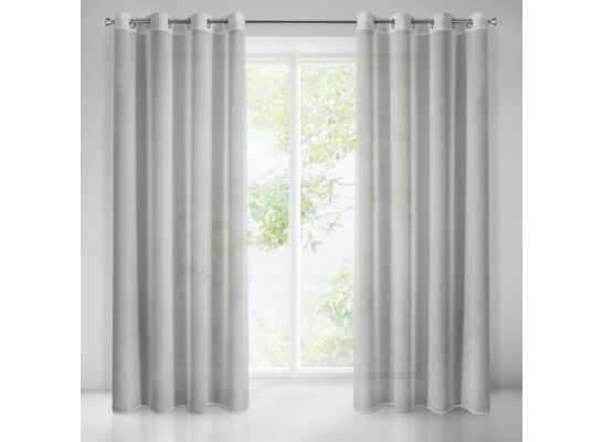 Firana gotowa Angela 140 x 250 cm szary