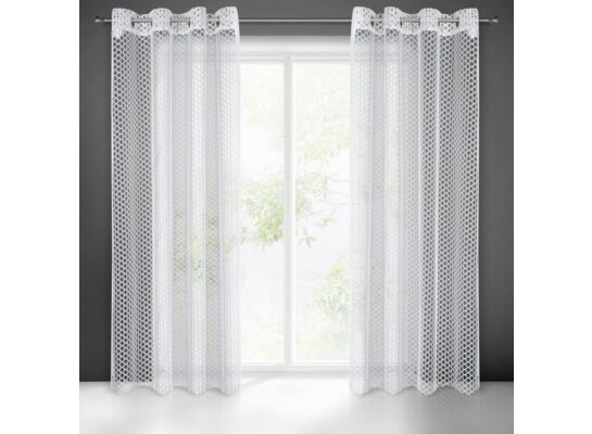 Firana gotowa Aiden 140 x 250 cm biały