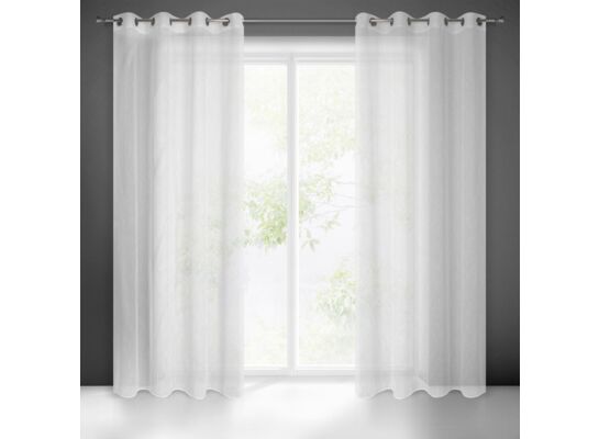 Firana gotowa Carla 140 x 250 cm biały