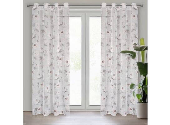 Firana gotowa Bessy 140 x 250 cm biały