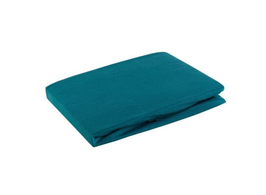 Prześcieradło jersey z gumką D91 220 x 200 + 30 cm turkusowy