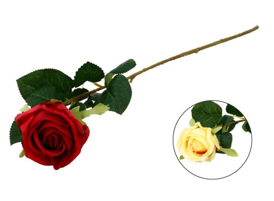 Róża sztuczna 65 cm