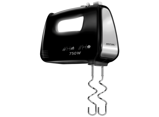 Mikser ręczny czarny 750 W MMR-19C MPM