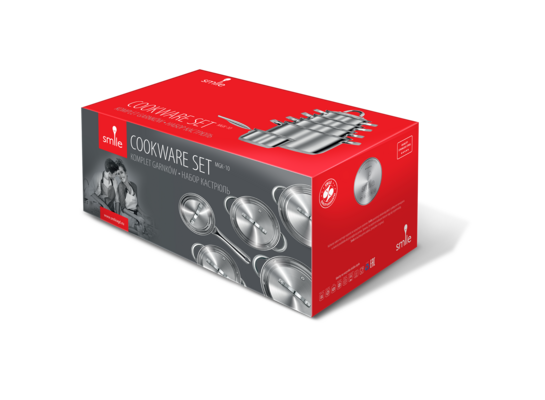 Komplet garnków 10-elementowy