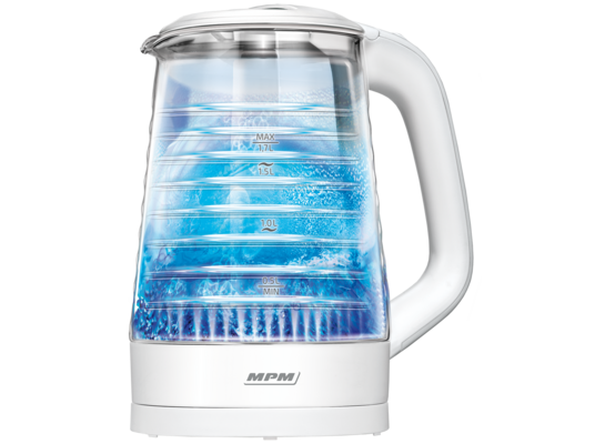 Czajnik bezprzewodowy 1,7 l szklany MCZ-124