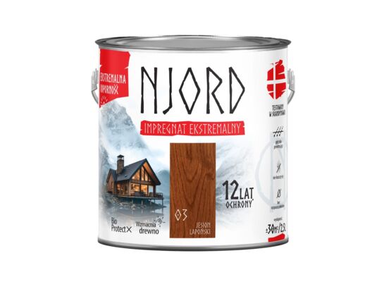 Impregnat ekstremalny jesion lapoński 2,5 l Njord