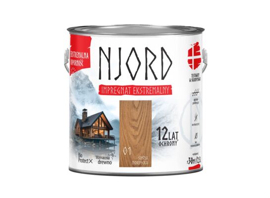 Impregnat ekstremalny sosna nordycka 2,5 l Njord