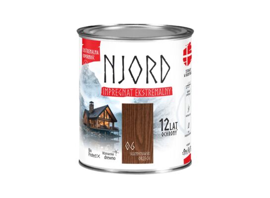 Impregnat ekstremalny skandynawski orzech 0,75 l Njord