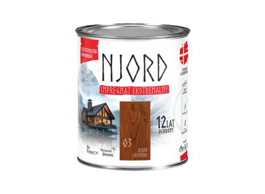 Impregnat ekstremalny jesion lapoński 0,75 l Njord
