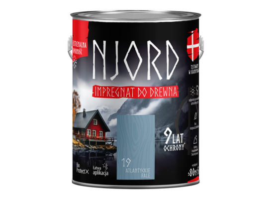 Impregnat do drewna atlantyckie fale 5 l Njord