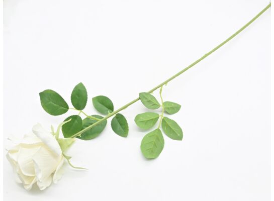 Róża sztuczna pojedyncza 74 x 7 cm