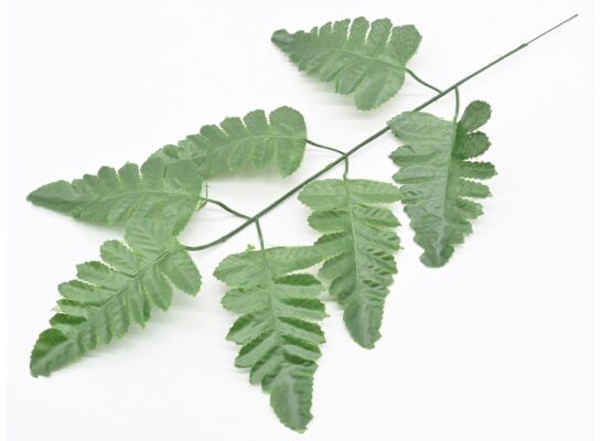 Liść paproci sztuczny 40 x 20 cm
