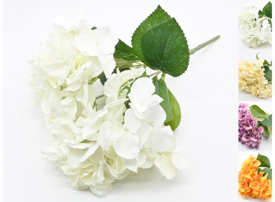 Hortensja sztuczna bukiet 45 x 14 cm