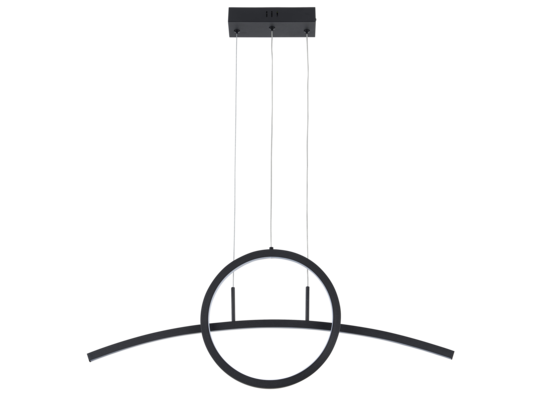 Lampa wisząca Evora LED 32 W czarny mat