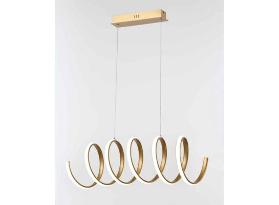 Lampa wisząca Ribbon LED 40 W złoty