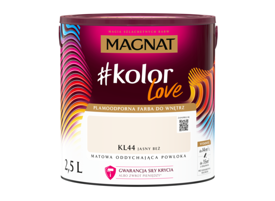 Farba #Kolor Love KL44 jasny beż 2,5 l Magnat