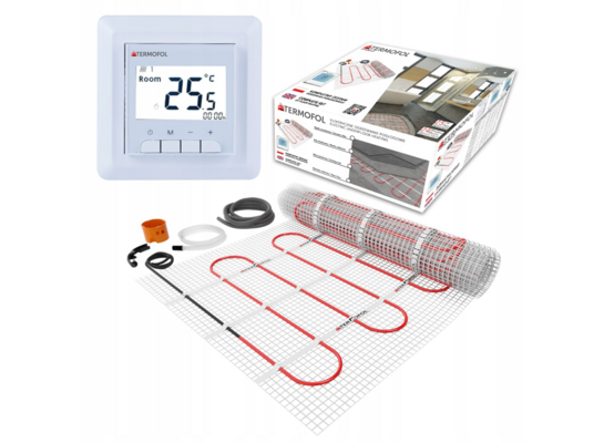 Mata grzewcza 1 m2 150 W z termoregulatorem TF-H5